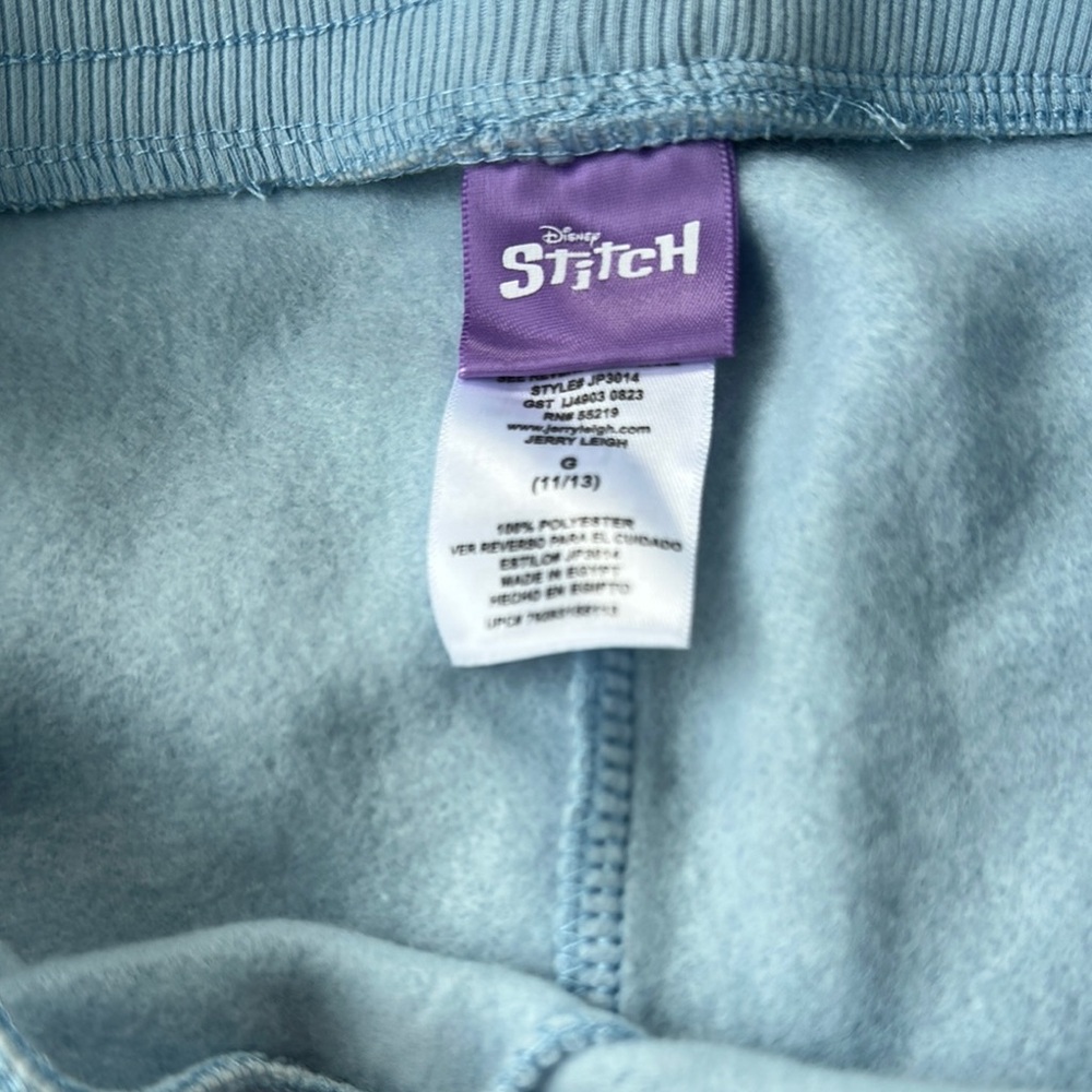 Disney Stitch Blue Fleece Jacket